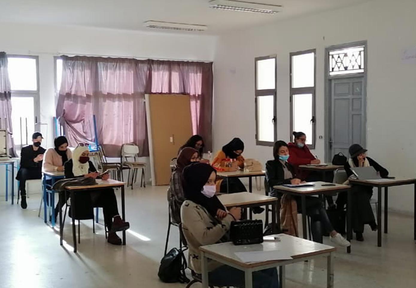 Workshop-au-profit-des-étudiants-de-l'ISAM-à-Mahdia